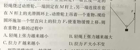 [今日更新]2024届普通高等学校招生统一考试青桐鸣高二3月大联考.物理试卷答案