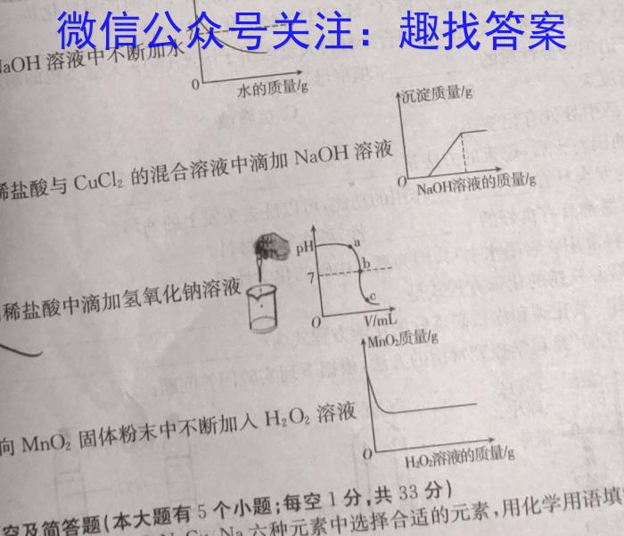 32024年重庆市七校联盟 高三下学期第一学月联考化学试题