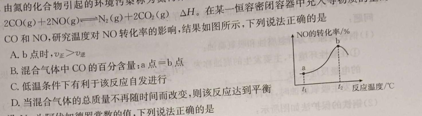 【热荐】2024年陕西省初中学业水平适应性联考(三)化学