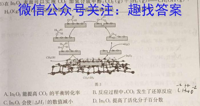 【精品】江西省九江市2023-2024学年度下学期七年级第一次阶段性学情评估化学
