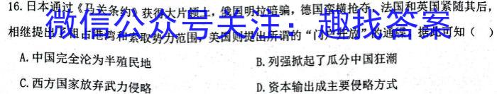 2024-2025学年度武汉市部分学校高三年级9月调研考试&政治