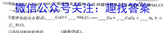 河南省2024年考前适应性评估(一)[6L]化学