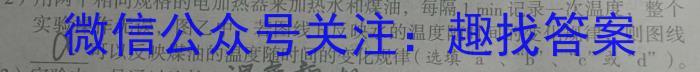 江西省吉安某中学2023-2024学年度第二学期七年级期末质量检测物理试卷答案