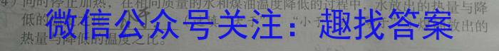 广西省2024年秋季学期高二入学检测卷物理`