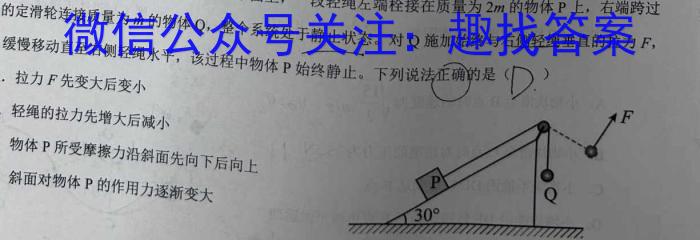 一马当先 2024年河南省普通高中招生考试预测卷物理`