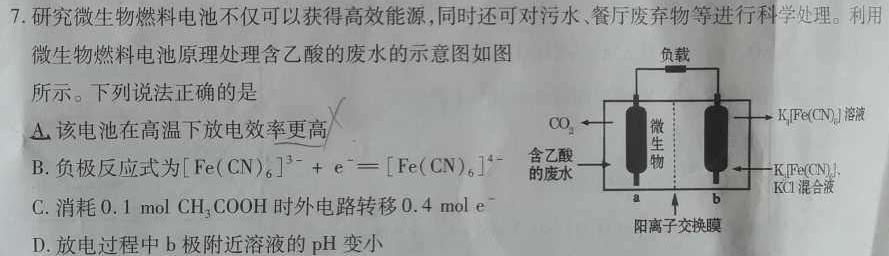 【热荐】2024届高考考前最后一卷化学