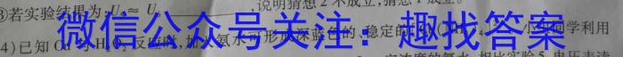 2024年河南省普通高中招生考试模拟试卷(密卷一)化学