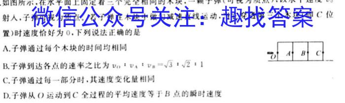 山东省滨州市2023-2024学年第二学期高二年级期末考试物理试卷答案