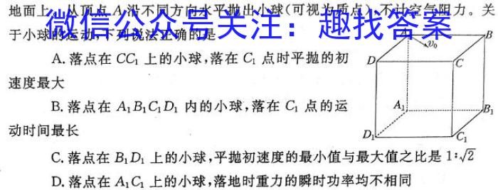 2024年东北三省四市教研联合体高考模拟试卷(二)物理`