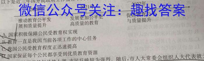 山西思而行 2023-2024学年高二年级期末联考(7月)政治~
