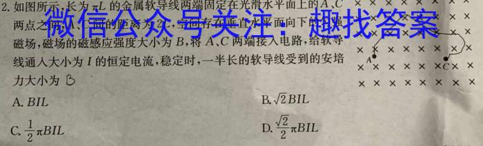 名校计划2024年河北省中考适应性模拟检测试卷(预测二)物理`