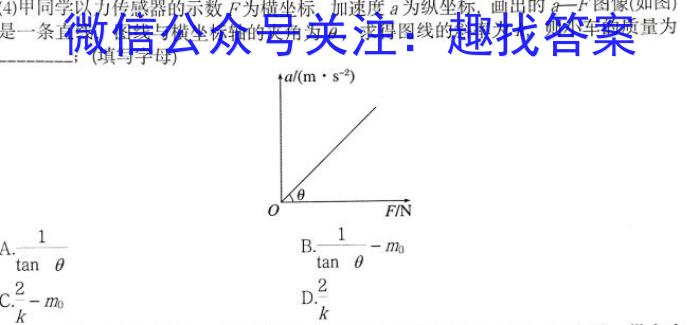 山东省2024年普通高中学业水平等级模拟试题(四)物理试卷答案