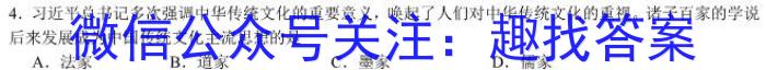 河南省2024年平顶山市中招学科第一次调研试卷历史试卷答案